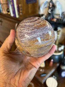 Gorgeous Ocean Jasper Sphere