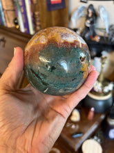 Load image into Gallery viewer, Gorgeous Ocean Jasper Sphere