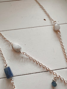 Kyanite & Moonstone Necklace