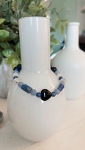 Load image into Gallery viewer, Kyanite, Angelite &amp; Moonstone Bracelet