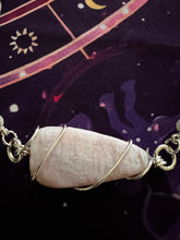 Load image into Gallery viewer, Kunzite and Green Moonstone Necklace