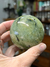 Load image into Gallery viewer, Prehnite Sphere