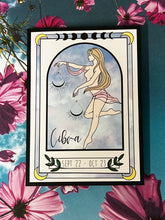 Load image into Gallery viewer, Print Zodiac Birthday Cards Libra