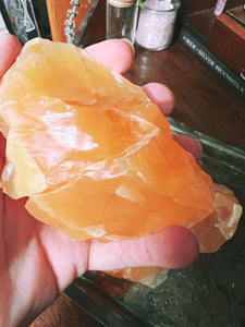 Orange Calcite