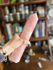 Rose Quartz Tower 1.3 kg