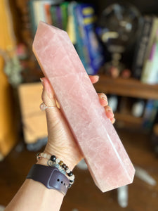 Rose Quartz Tower 1.6 kg