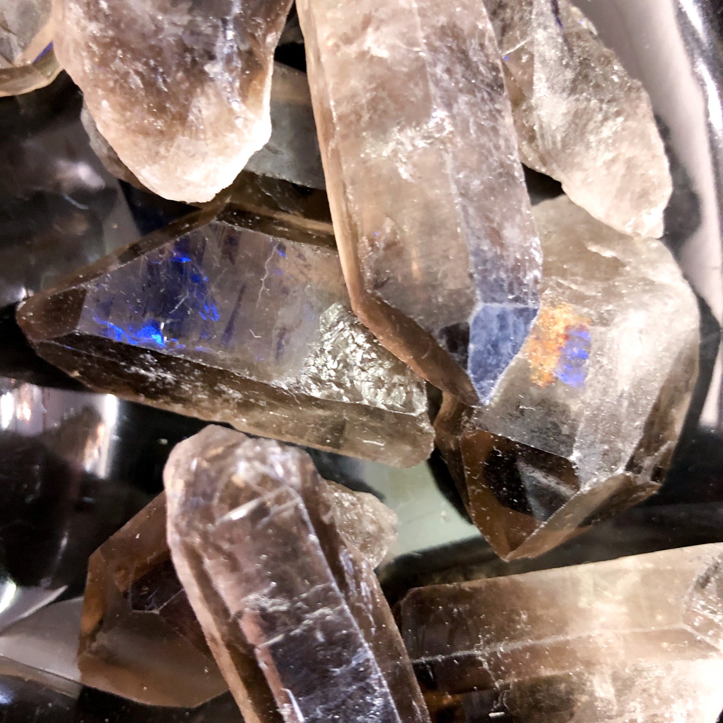 Smoky Quartz Points