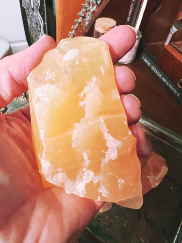 Orange Calcite