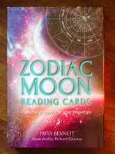 Load image into Gallery viewer, Zodiac Moon Reading Cards ~ Celestial guidance at your fingertips