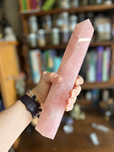 Rose Quartz Tower 1.3 kg