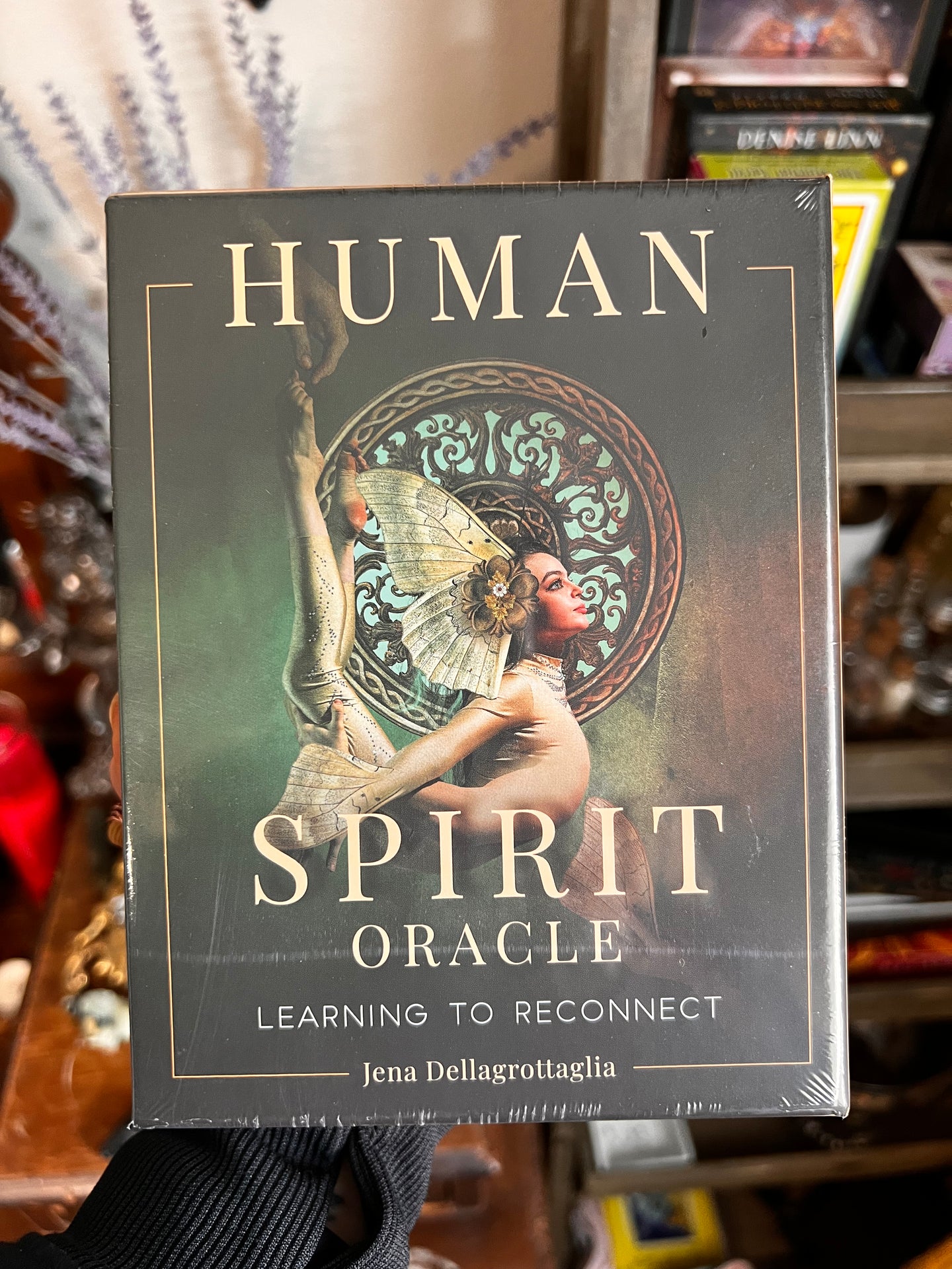 Human Spirit Oracle: Learning to Reconnect (44 Gilded Cards with 128 Full-Color Guidebook