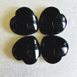 Obsidian Puffy Hearts