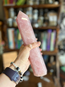 Rose Quartz Tower 1.3 kg