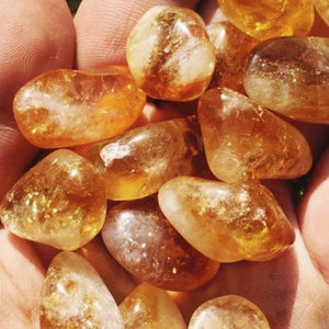 Tumbled Citrine- Medium