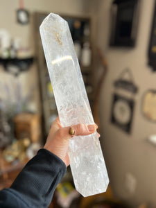 Polished Lemurian Quartz Tower