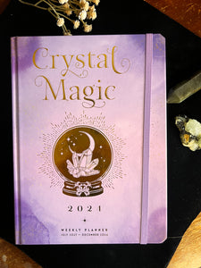 Crystal Magic 2024 Weekly Planner July 2023 - December 2023 Hardcover