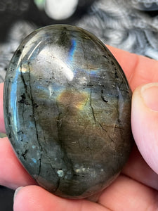 Shape Shifter Labradorite Palm Stone 🌈⚡️