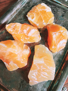 Orange Calcite