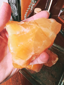 Orange Calcite