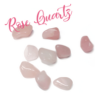 Load image into Gallery viewer, Large Rose Quartz Tumbled Stones