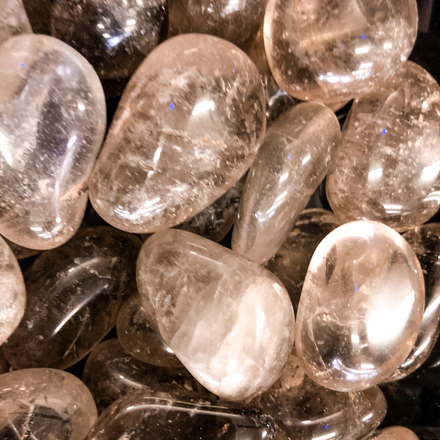 Smoky Quartz Tumbles- Natures Grounding Stone