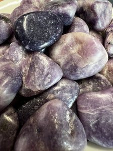 Lepidolite Tumbles-Medium