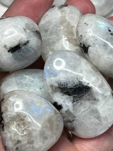 Rainbow Moonstone Tumbles