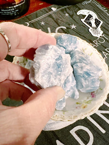 Raw Blue Calcite