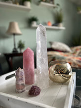 Load image into Gallery viewer, Polished Lemurian Quartz Tower