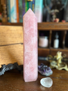 Rose Quartz Tower 1.3 kg