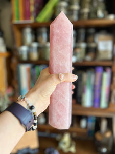 Rose Quartz Tower 1.3 kg